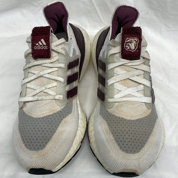 Adidas MSU bulldogs ultra boost sneakers ladies sz 5.5 - Picture 3 of 7